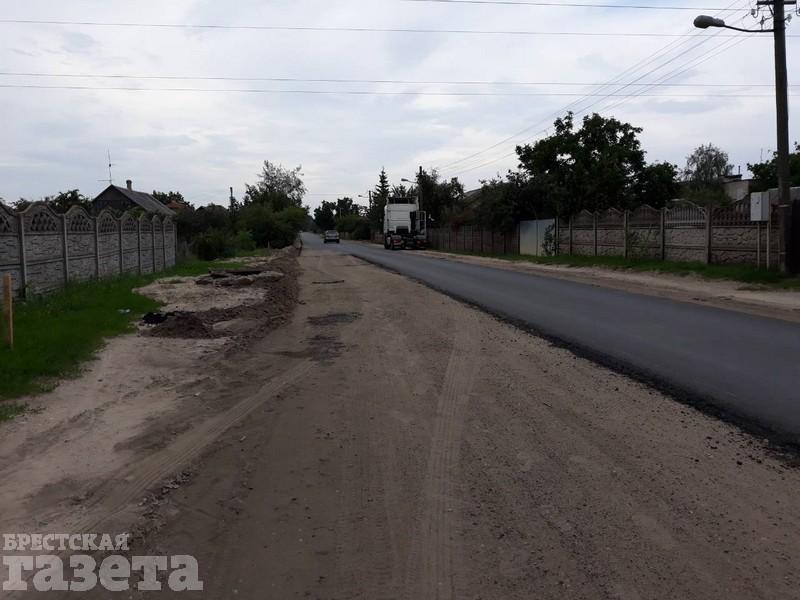 Как заасфальтировали улицу Гагарина в июле 2018 года на самом деле