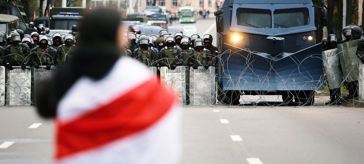 ОМОН, протестующие, август 2020 года