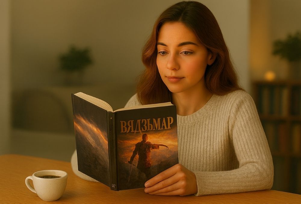 Я замовіла ўсе чатыры кнігі. Калі яны прыйшлі — упершыню за доўгі час адчула радасць. Чытала «Меч прызначэння» на кухні, пакуль варыўся суп — і зноў была з сабой: у роднай мове, у свеце, дзе дабро не баіцца зла.