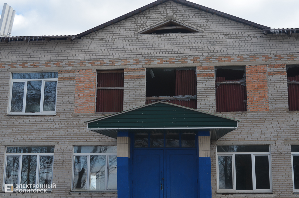 Школа в деревне Саковичи Солигорского района. 