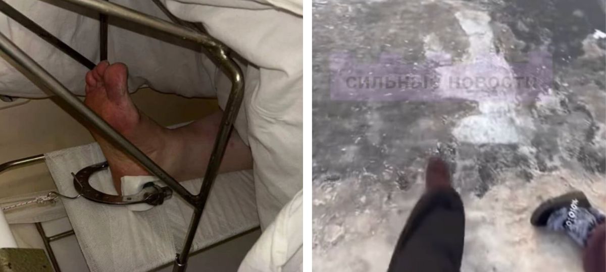 Лед, травма, нога, переход, Беларусь