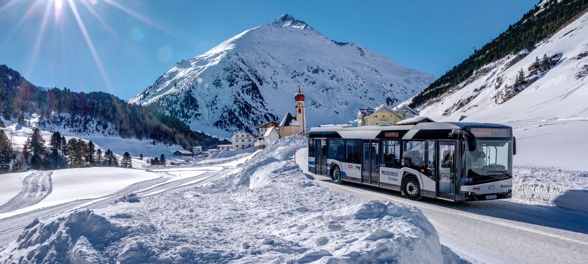 автобус, Скандинавия, холод