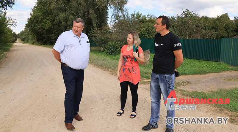 Встреча жителей деревни Новоселье с чиновниками
