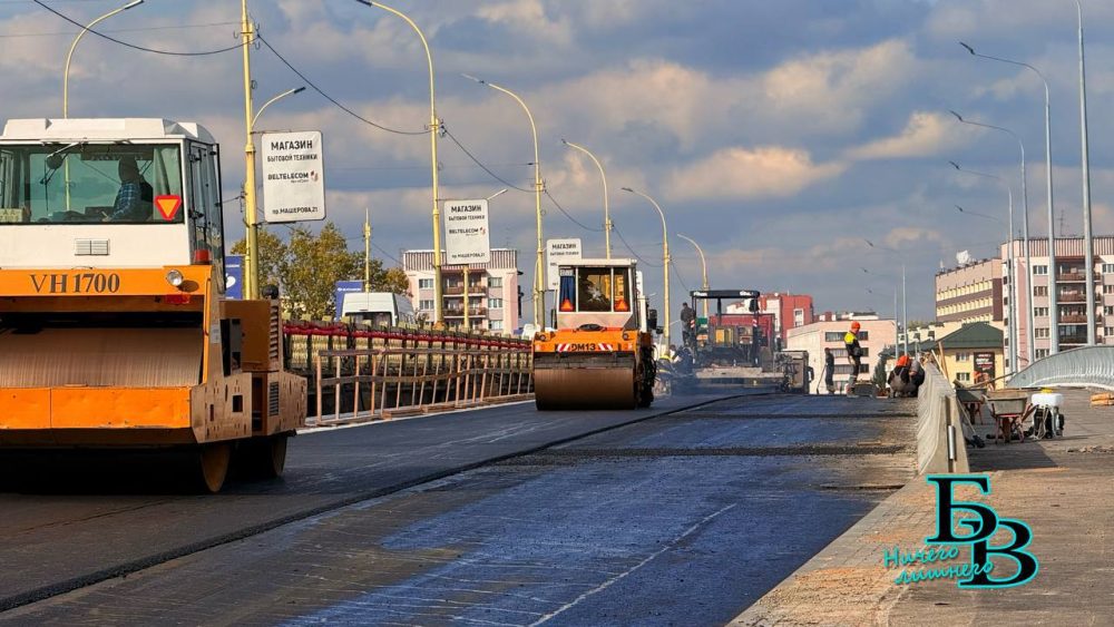 Реконструкция моста через Мухавец в центре Бреста 5 октября 2026 года